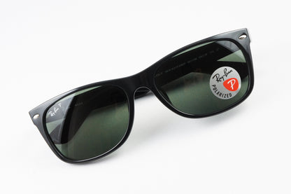 Ray-Ban 偏光 サングラス RB2132-F 901/58 58サイズ NEW WAYFARER ウェリントン レイバン 正規品