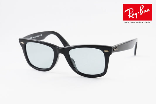 【純正ライトカラー】Ray-Ban サングラス RB2140-F 601/R5 52サイズ Wayfarer ウェリントン レイバン 正規品 グレー