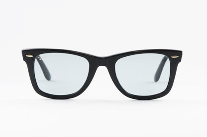 【純正ライトカラー】Ray-Ban サングラス RB2140-F 601/R5 52サイズ Wayfarer ウェリントン レイバン 正規品 グレー