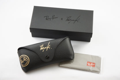 【木村拓哉 カプセルコレクション】Ray-Ban(レイバン) RB2140-F 901/4B 52サイズ キムタク ウェイファーラー ライトカラー ピンク