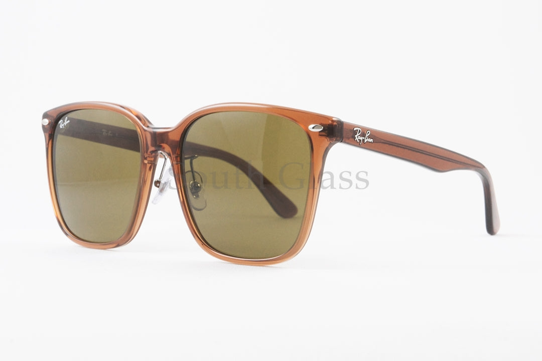 Ray-Ban クリア サングラス RB2206D 6636/73 57サイズ スクエア レイバン 正規品