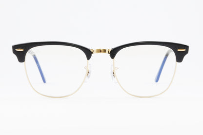 Ray-Ban ブルーライトカット RB3016 901/BF 49、51サイズ CLUBMASTER メガネ フレーム サーモント クラブマスター 正規品