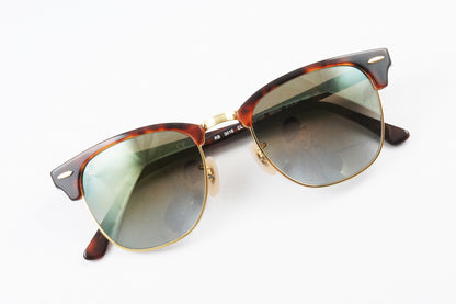 Ray-Ban サングラス RB3016 990/9J 51サイズ CLUBMASTER クラシック サーモント ブロー レイバン 正規品