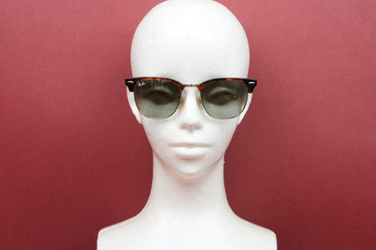 Ray-Ban サングラス RB3016 990/9J 51サイズ CLUBMASTER クラシック サーモント ブロー レイバン 正規品