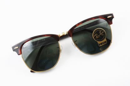 Ray-Ban サングラス RB3016F W0366 55サイズ CLUBMASTER クラシック サーモント ブロー レイバン 正規品