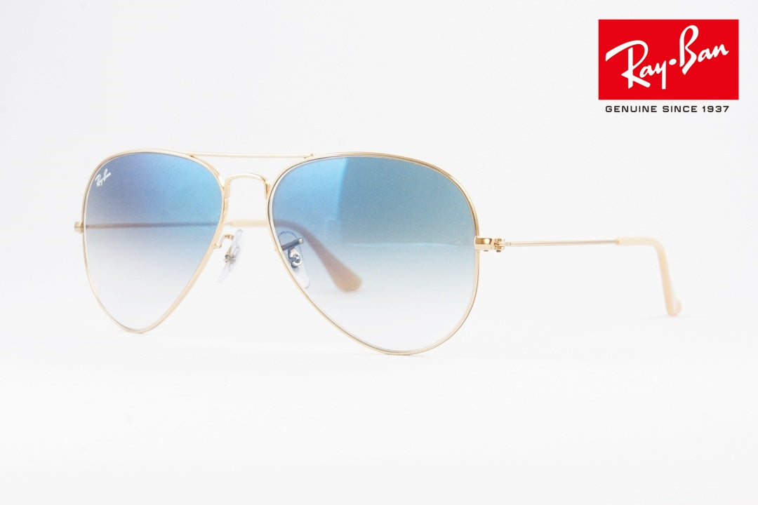 Ray-Ban サングラス RB3025 001/3F 58サイズ AVIATOR アビエーター ティアドロップ レイバン 正規品