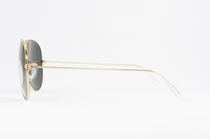 Ray-Ban 偏光 サングラス RB3025 001/58 58サイズ AVIATOR ティアドロップ アビエーター レイバン 正規品