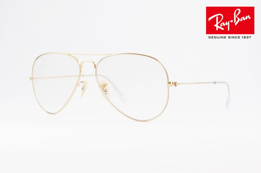 【木村拓哉さん着用】Ray-Ban RB3025 001/5F 58サイズ AVIATOR アビエーター ティアドロップ 調光レンズ クリアレンズ EVOL レイバン