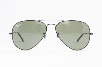Ray-Ban 偏光 サングラス RB3025 002/58 58サイズ AVIATOR ティアドロップ アビエーター レイバン 正規品