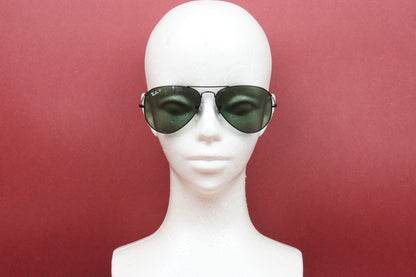 Ray-Ban 偏光 サングラス RB3025 002/58 58サイズ AVIATOR ティアドロップ アビエーター レイバン 正規品