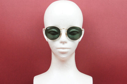 【仲里依紗さん着用】Ray-Ban サングラス RB3447 001 47サイズ 50サイズ 53サイズ ボストン ラウンドメタル レイバン 正規品
