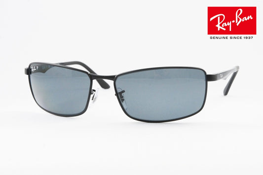 Ray-Ban 偏光サングラス RB3498 006/81 61サイズ 64サイズ スクエア 偏光レンズ レイバン 正規品