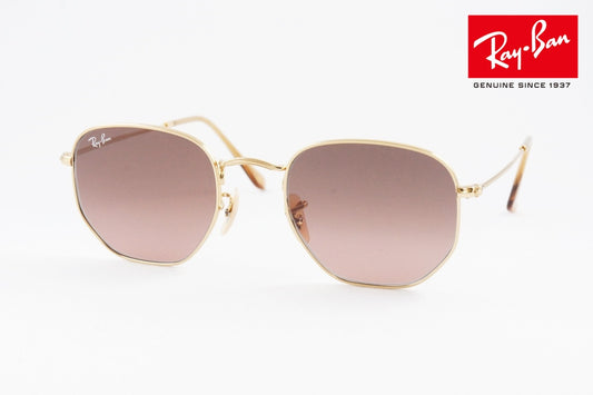 Ray-Ban サングラス RB3548-N 9124/43 51サイズ 54サイズ HEXAGONAL ヘクサゴナル ボストン レイバン 正規品