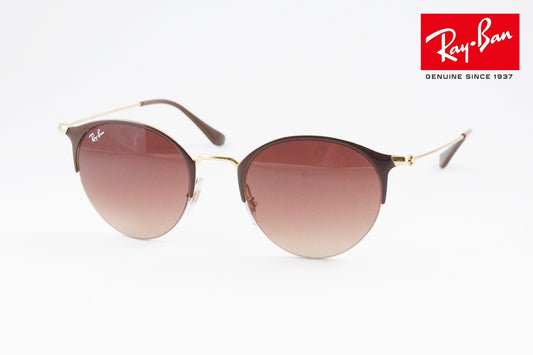 Ray-Ban サングラス RB3578 9009/13 50サイズ ハーフリム 半リム サーモント ナイロール ボストン ブロー レイバン 正規品