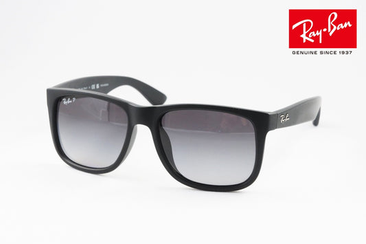 Ray-Ban 偏光サングラス JUSTIN RB4165-F 622/T3 スクエア 偏光レンズ ジャスティン レイバン 正規品