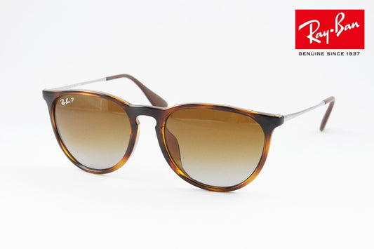Ray-Ban 偏光 サングラス RB4171F 710/T5 ERIKA エリカ 54サイズ ウェリントン レイバン 正規品