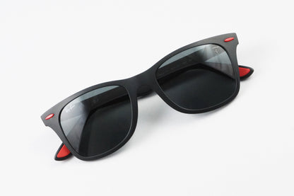 【フェラーリコレクション 木村拓哉さん着用】Ray-Ban サングラス RB4195-M-F F602/71 52サイズ Wayfarer Liteforce ウェリントン レイバン 正規品
