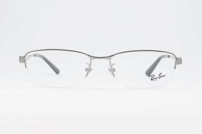 Ray-Ban メガネ RX6453D 2553 ナイロール ハーフリム 半リム スクエア RB6453D レイバン 正規品