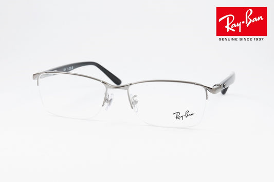 Ray-Ban メガネ RX6501D 2502 スクエア ナイロール ハーフリム RB6501D レイバン 正規品