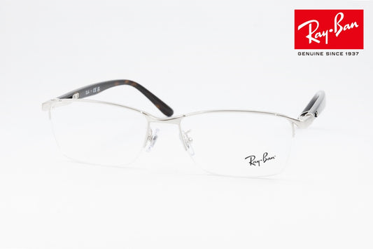 Ray-Ban メガネ RX6501D 2595 スクエア ナイロール ハーフリム RB6501D レイバン 正規品