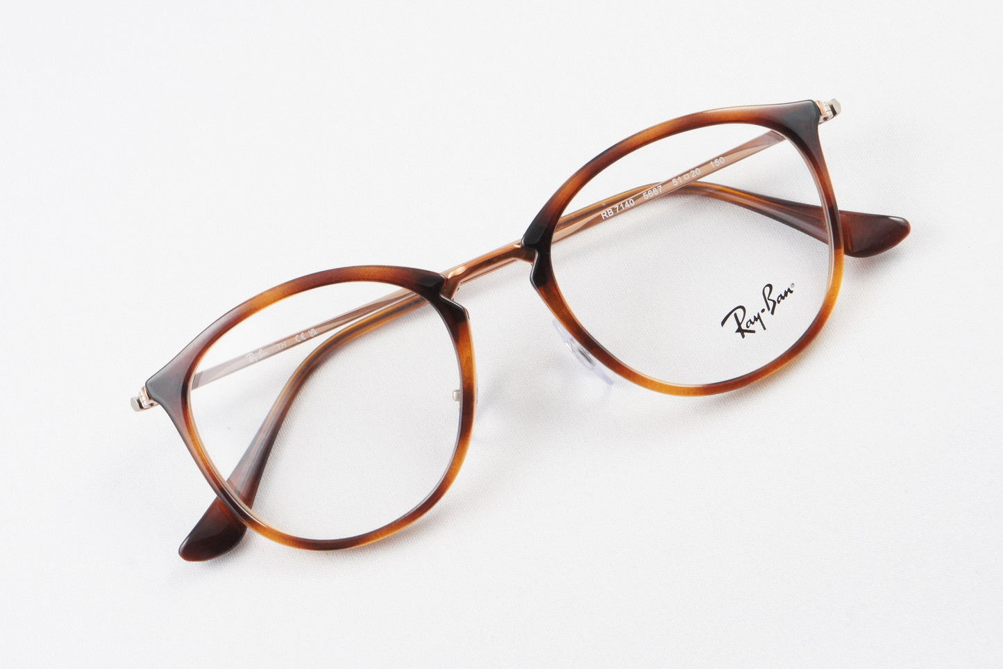 Ray-Ban メガネ RX7140 5687 49サイズ 51サイズ ボスリントン ボストン ウェリントン RB7140 レイバン 正規品