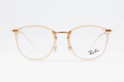 Ray-Ban クリア メガネ RX7140 8124 49サイズ 51サイズ ボスリントン ボストン ウェリントン RB7140 レイバン 正規品