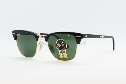 Ray-Ban 折りたたみ サングラス RB2176 901 CLUBMASTER FOLDING フォールディング クラシック サーモント ブロー レイバン 正規品