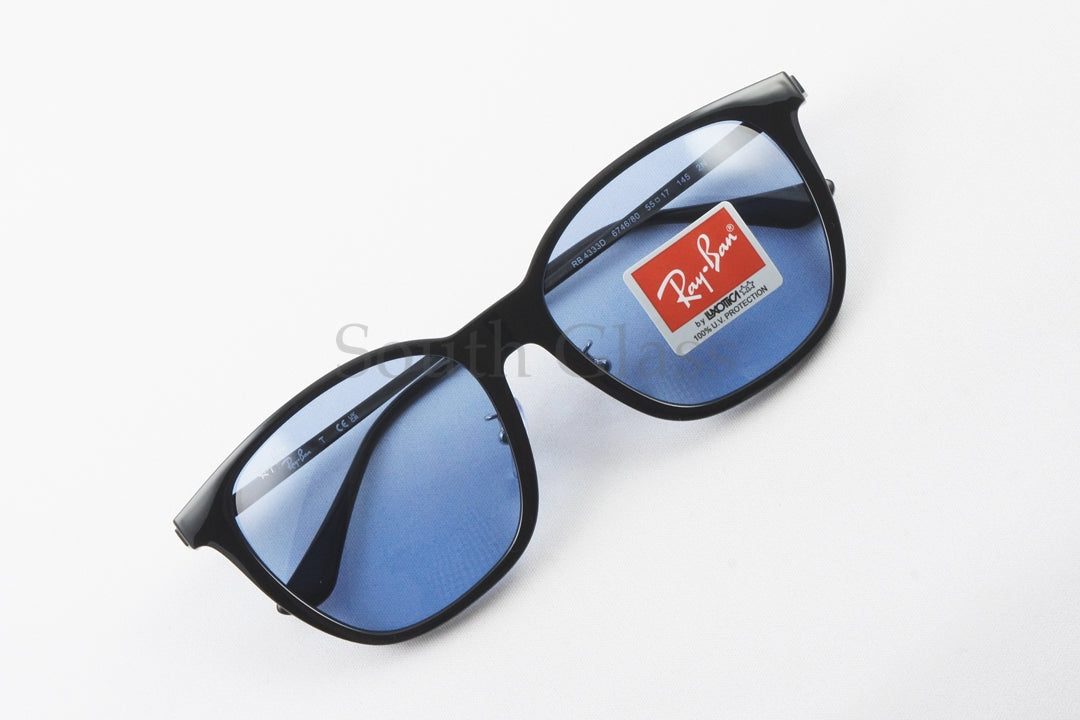 Ray-Ban サングラス RB4333D 6746/80 55サイズ ウエリントン 純正レンズ レイバン 正規品