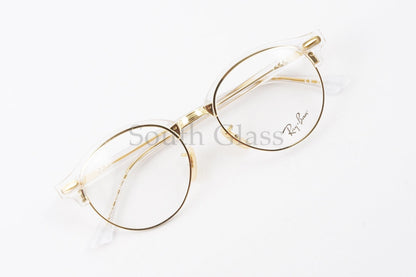 Ray-Ban クリア メガネ RX4246-V 5762 CLUBROUND 49サイズ ボストン サーモント ブロー クラブラウンド RB4246-V レイバン 正規品