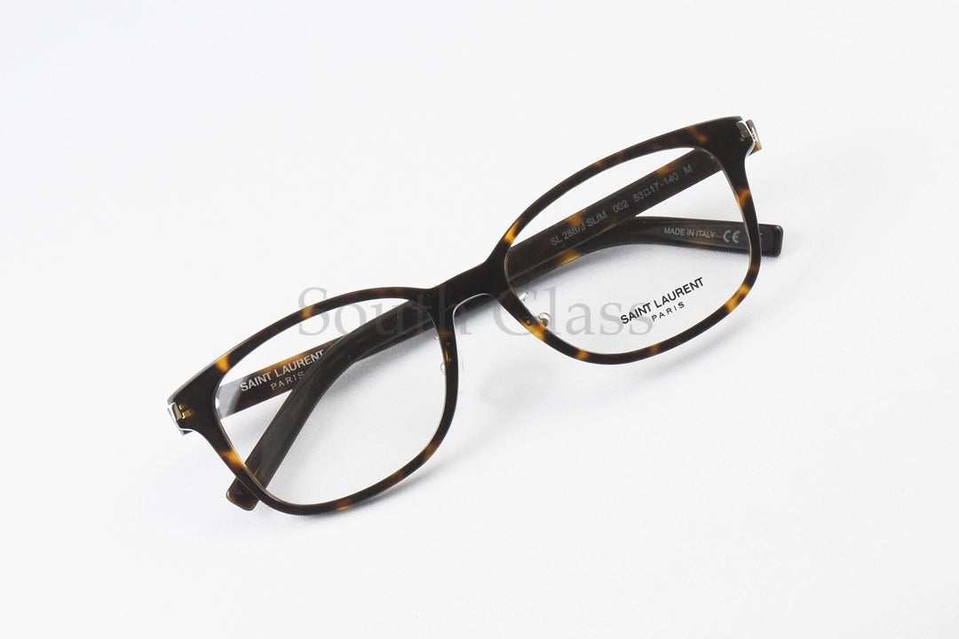 SAINT LAURENT メガネ SL288/J SLIM 002 スクエア メンズ レディース アジアンフィット サンローラン 正規品