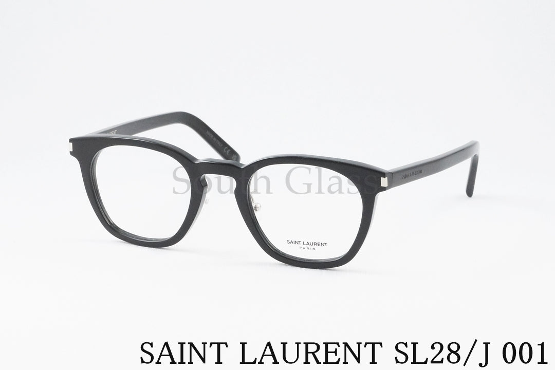 SAINT LAURENT メガネ SL28/J 001 ウェリントン メンズ レディース アジアンフィット サンローラン 正規品