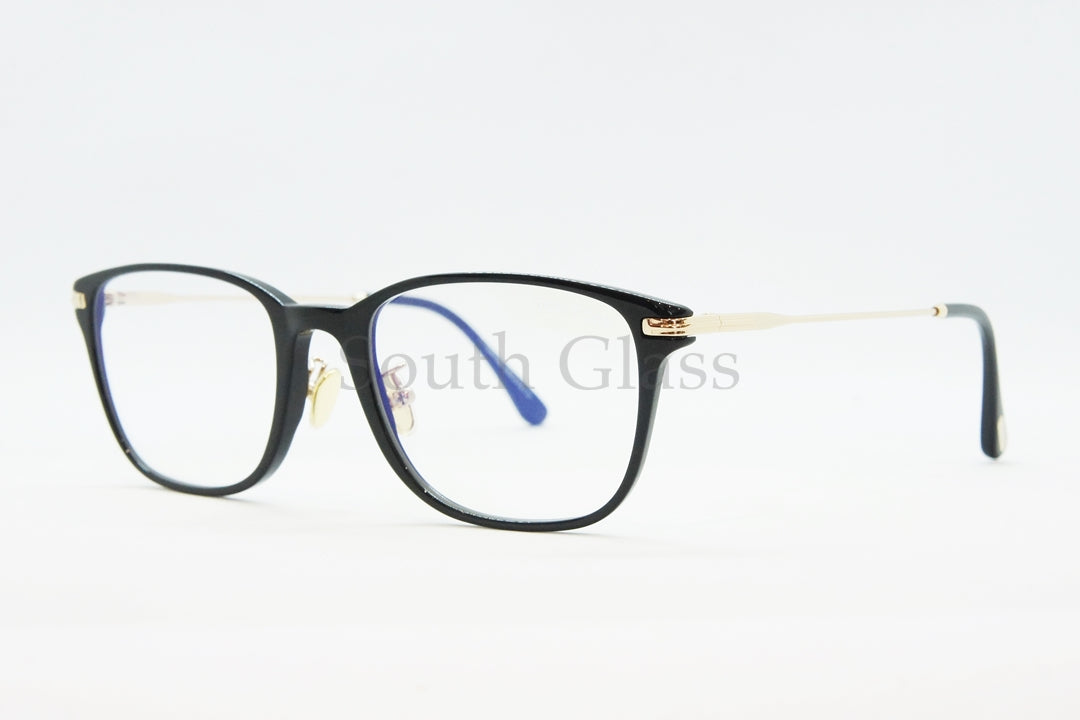 TOM FORD ブルーライトカット TF5715-D-B 005 スクエアメンズ レディース 眼鏡 おしゃれ アジアンフィット メガネ トムフォード