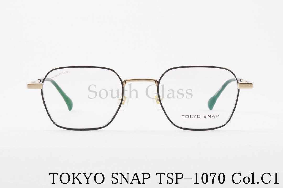 TOKYO SNAP メガネ TSP-1070 Col.C1 ヘキサゴン メタルフレーム トウキョウスナップ 正規品