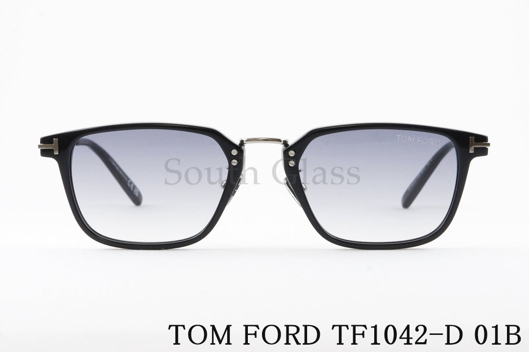 TOM FORD サングラス TF1042-D 01B 日本限定 スクエア コンビネーション メンズ レディース おしゃれ アジアンフィット トムフォード