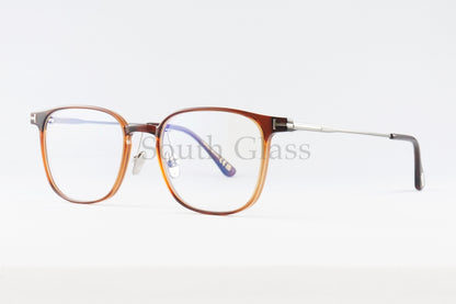 【LE SSERAFIMサクラさん着用】TOM FORD ブルーライトカット TF5923-K-B 045 ウェリントン クリアフレーム メンズ レディース アジアンフィット メガネ トムフォード