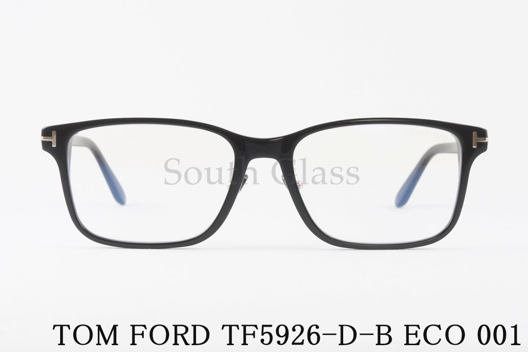 TOM FORD ブルーライトカット TF5926-D-B ECO 001 日本限定 スクエア メンズ レディース 眼鏡 おしゃれ アジアンフィット メガネ トムフォード