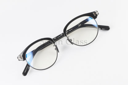 TOM FORD ブルーライトカット TF5933-D-B 001 日本限定 サーモント ブロー オーバル コンビネーション クラシカル メンズ レディース メガネ トムフォード