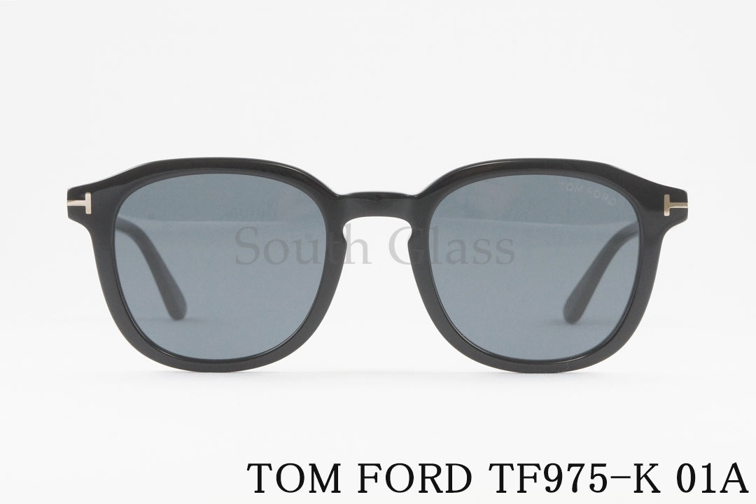 TOM FORD クリア サングラス TF975-K 01A ウェリントン メンズ レディース おしゃれ アジアンフィット トムフォード