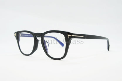 TOM FORD ブルーライトカット TF5660-F-B 001 ウェリントン メンズ レディース 眼鏡 おしゃれ アジアンフィット メガネ トムフォード
