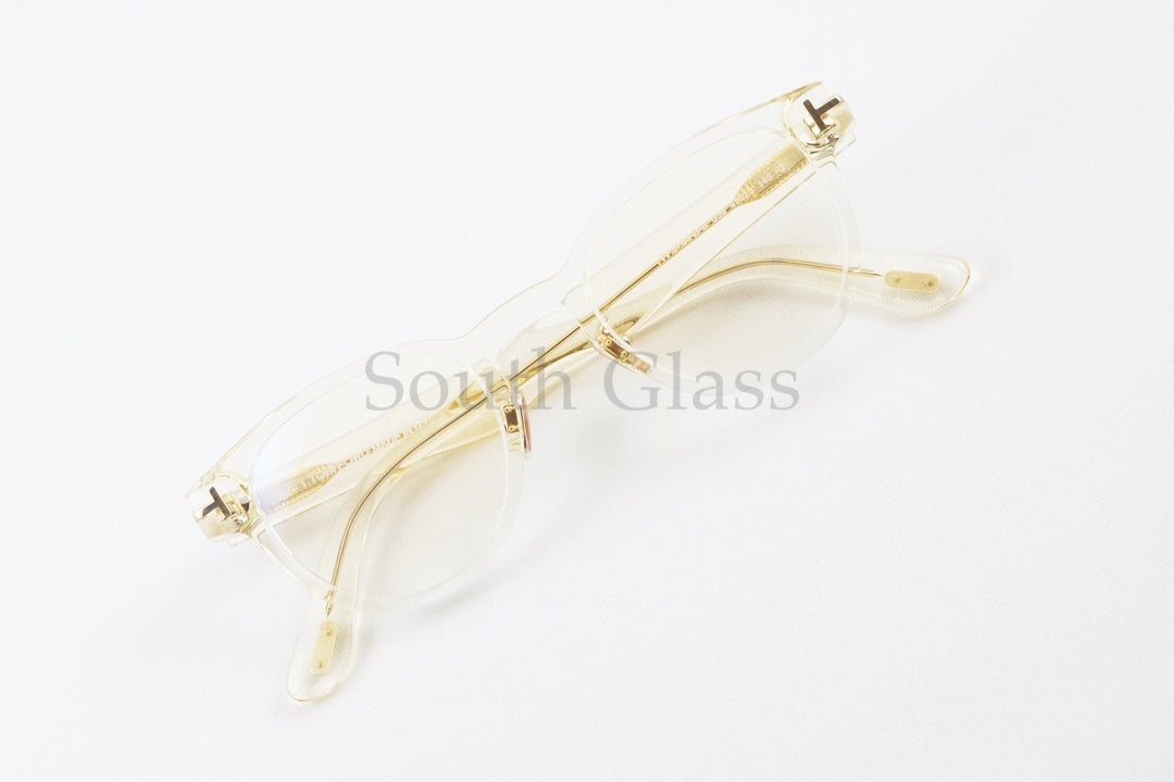 TOM FORD ブルーライトカット TF5783-D-B 039 クリア 日本限定 ウェリントン ボストン ボスリントン メンズ レディース 眼鏡 アジアンフィット メガネフレーム トムフォード