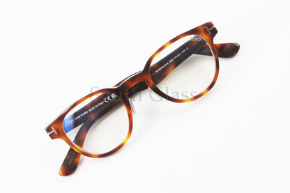 TOM FORD ブルーライトカット TF5783-D-B 053 日本限定 ウェリントン ボストン ボスリントン メンズ レディース 眼鏡 アジアンフィット メガネフレーム トムフォード
