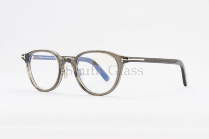 TOM FORD ブルーライトカット TF5857-D-B 020 クリア ボスリントン メンズ レディース 眼鏡 おしゃれ アジアンフィット メガネ クリアフレーム トムフォード