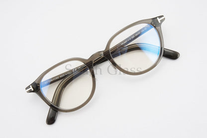TOM FORD ブルーライトカット TF5857-D-B 020 クリア ボスリントン メンズ レディース 眼鏡 おしゃれ アジアンフィット メガネ クリアフレーム トムフォード