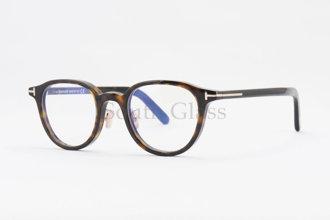 TOM FORD ブルーライトカット TF5857-D-B 052 ボスリントン メンズ レディース 眼鏡 おしゃれ アジアンフィット メガネ トムフォード