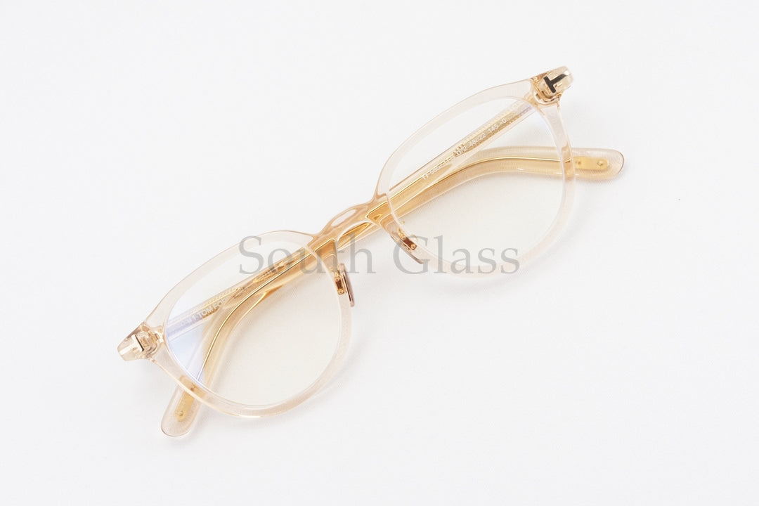 TOM FORD ブルーライトカット TF5857-D-B 072 クリア ボスリントン メンズ レディース 眼鏡 おしゃれ アジアンフィット メガネ クリアフレーム トムフォード