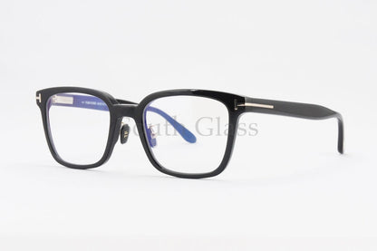 TOM FORD ブルーライトカット TF5859-D-B ECO 001 スクエア メンズ レディース 眼鏡 アジアンフィット メガネフレーム トムフォード