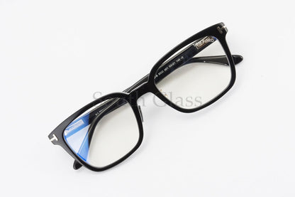 TOM FORD ブルーライトカット TF5859-D-B ECO 001 スクエア メンズ レディース 眼鏡 アジアンフィット メガネフレーム トムフォード