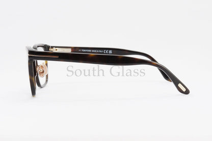 TOM FORD ブルーライトカット TF5859-D-B ECO 052 スクエア メンズ レディース 眼鏡 アジアンフィット メガネフレーム トムフォード