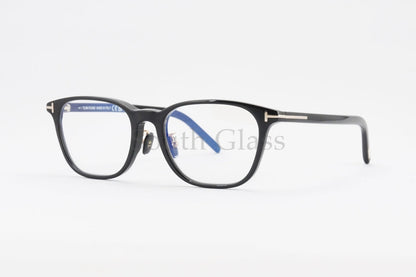 【吉野北斗さん着用】TOM FORD ブルーライトカット TF5860-D-B ECO 001 ウエリントン メンズ レディース 眼鏡 おしゃれ アジアンフィット メガネ トムフォード