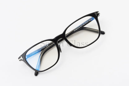 TOM FORD ブルーライトカット TF5860-D-B ECO 005 ウエリントン メンズ レディース 眼鏡 おしゃれ アジアンフィット メガネ トムフォード